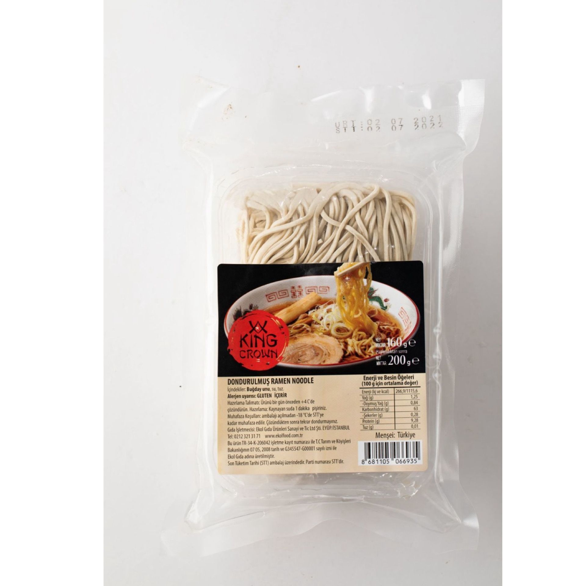 King Crown Ramen Noodle 160 Gr. X 20 Adet
