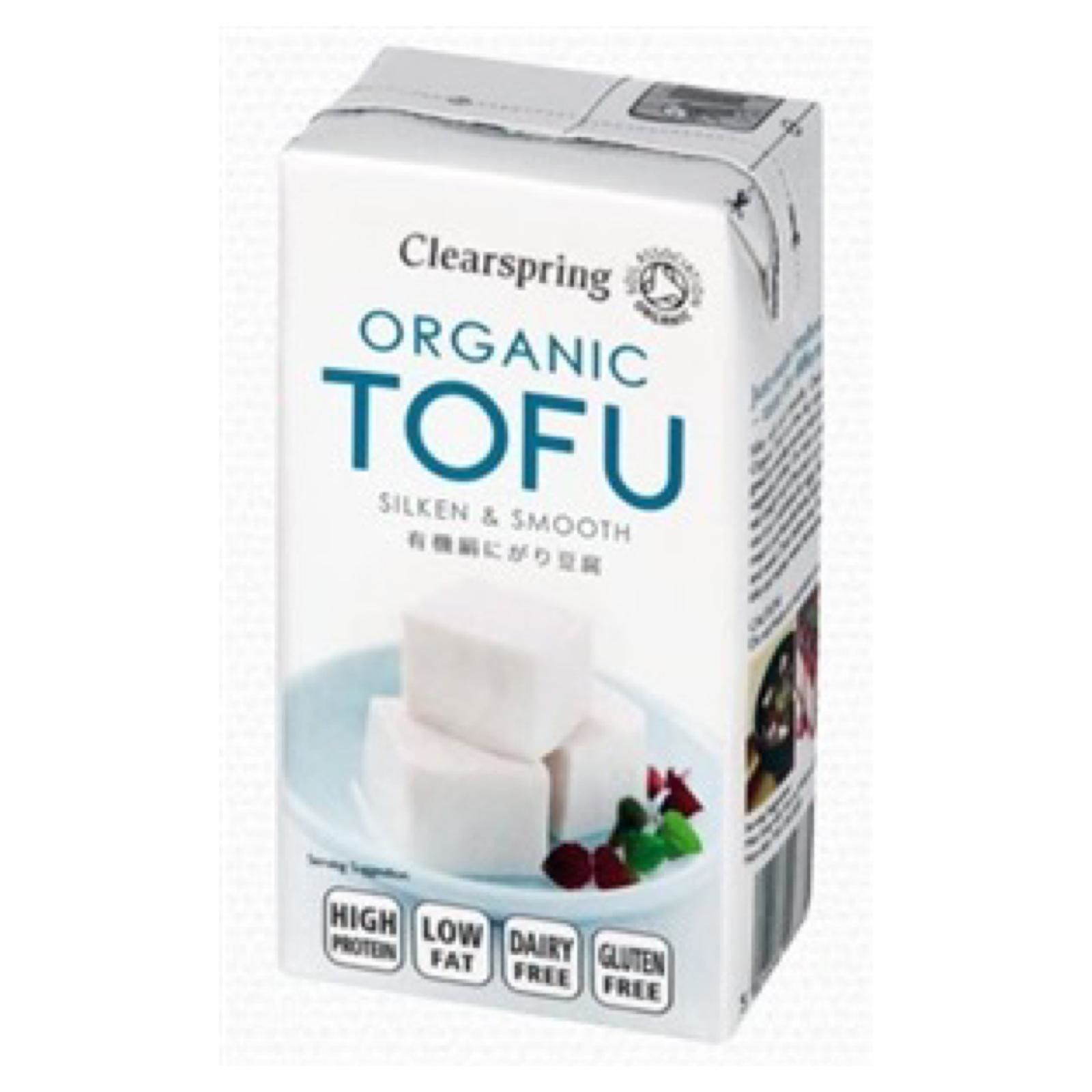 Clearspring Silken Smooth Organik Tofu 300 Gr.