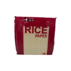 Kekeshi Rice Paper Pirinç Yufkası Kare 21x21 Ortalama 50 Yaprak 500 G.