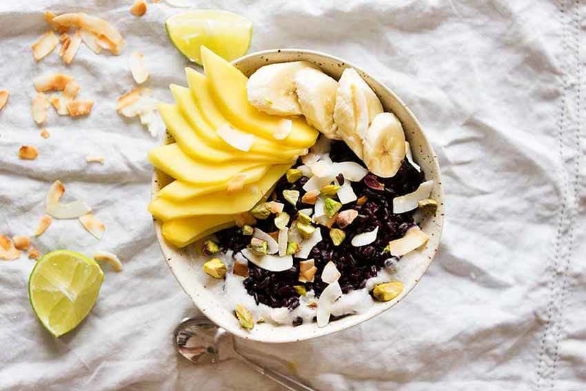 Siyah Pirinçli Puding