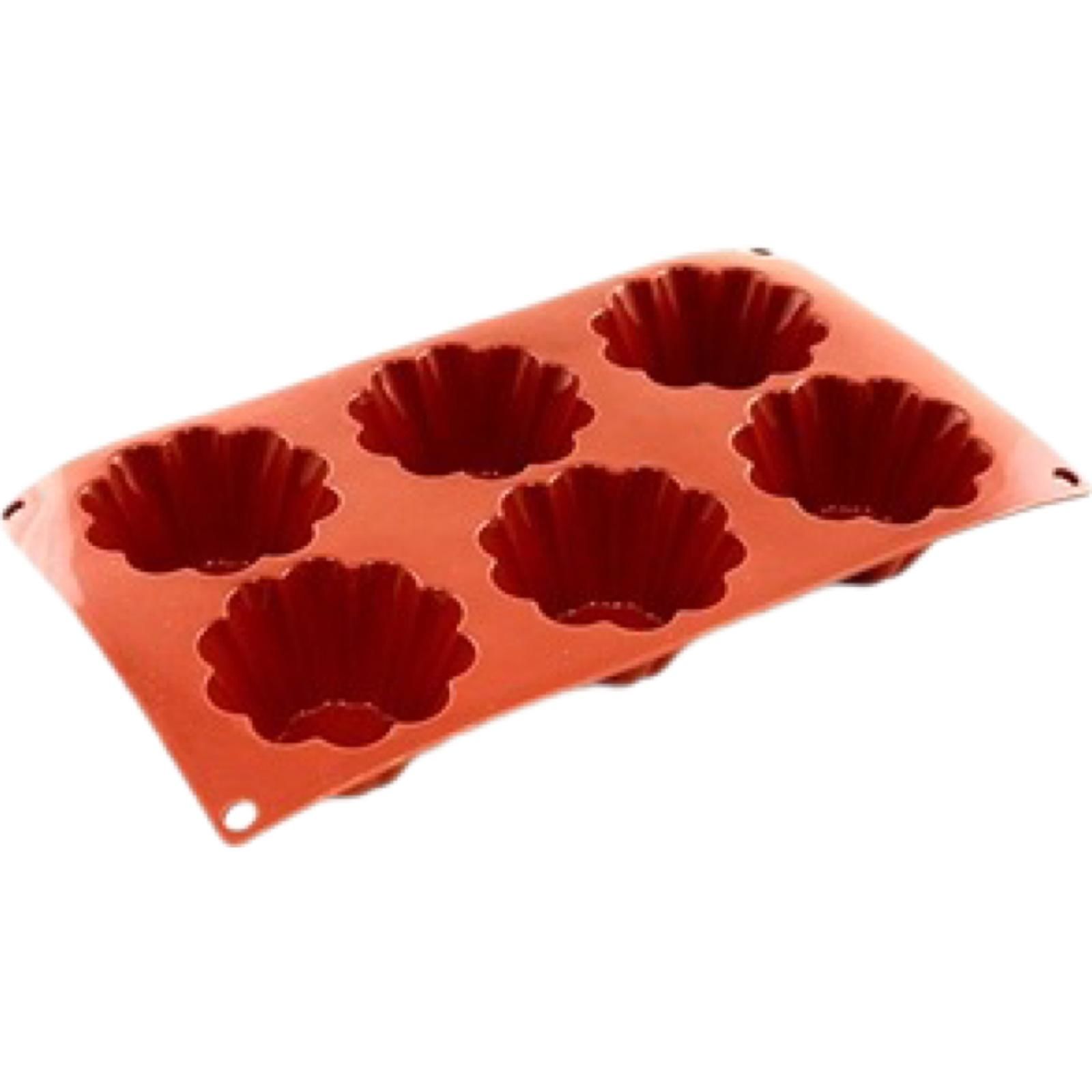 Paderno 12 Brıochettes Silikon Muffin Kek Kalıbı 6'lı