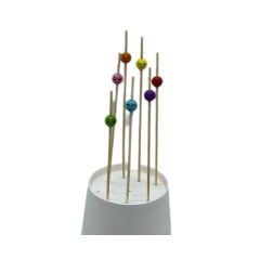 Gaishi EJ0120 Bambu Kürdan Emojili 12 Cm. 50 Adet
