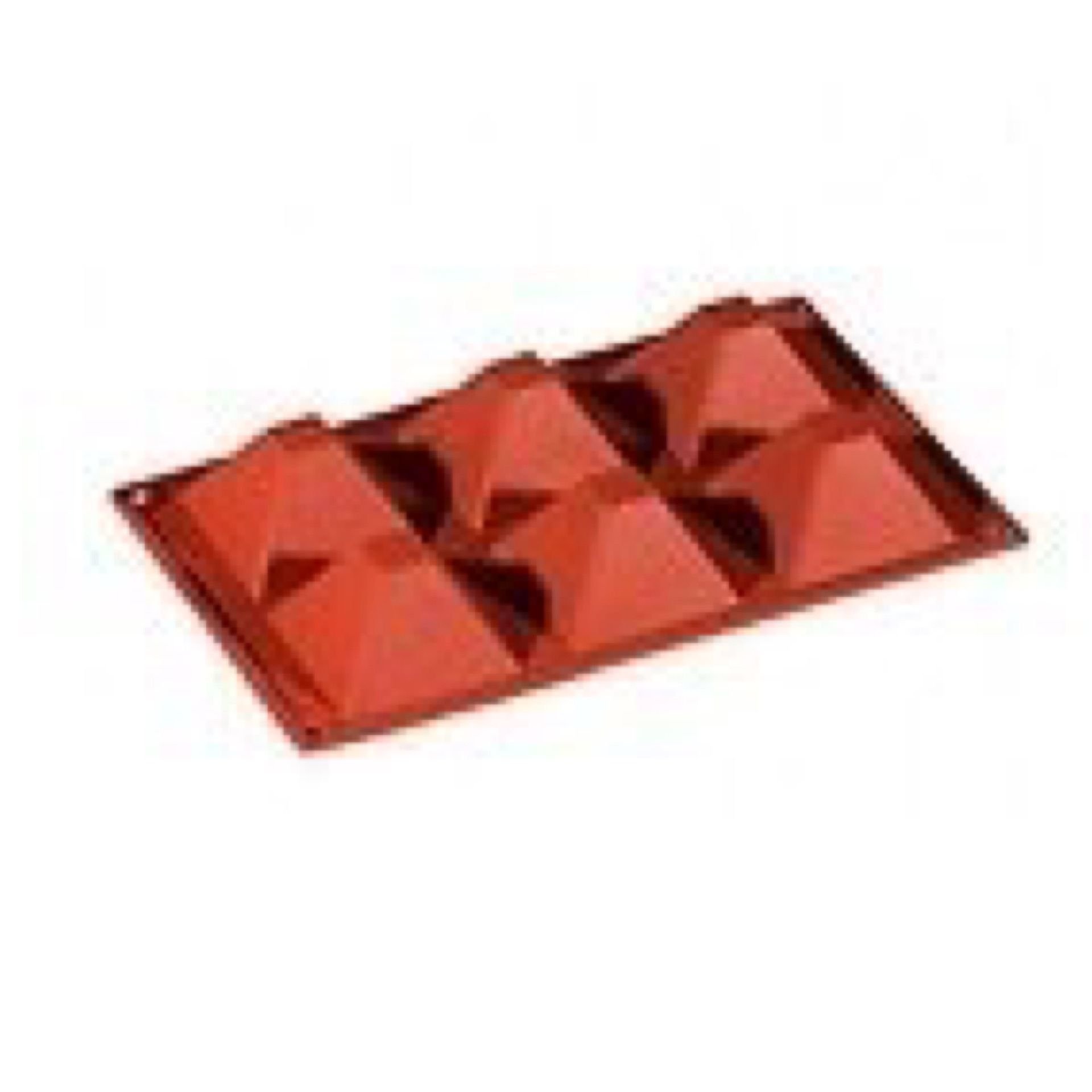 Paderno 07 Pyramıds Silikon Muffin Kek Kalıbı 6'lı