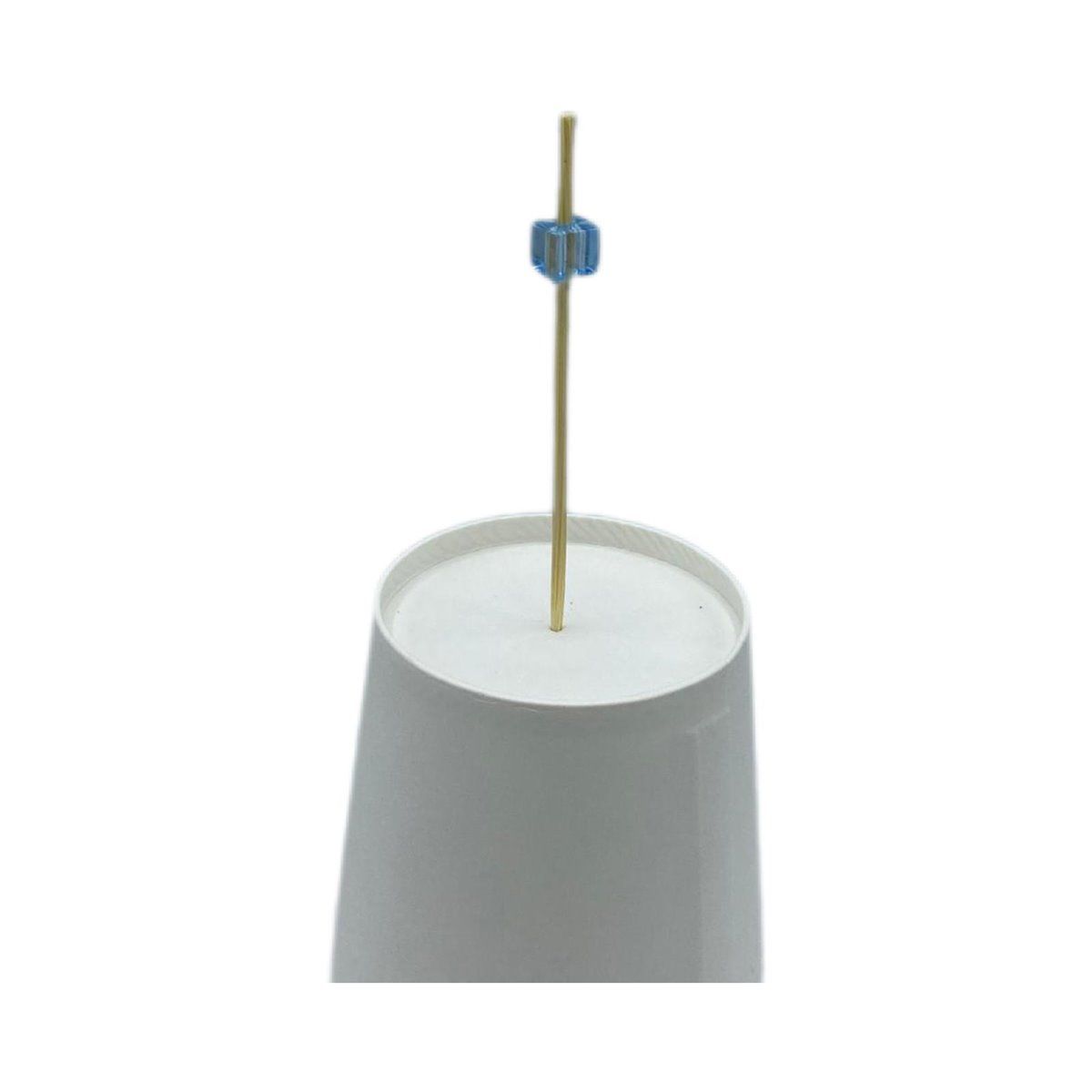 Gaishi M0040B Bambu Kürdan Mavi Küp 9 Cm. 50 Adet