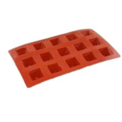 Paderno 13 Pyramıds Silikon Muffin Kek Kalıbı 15'li