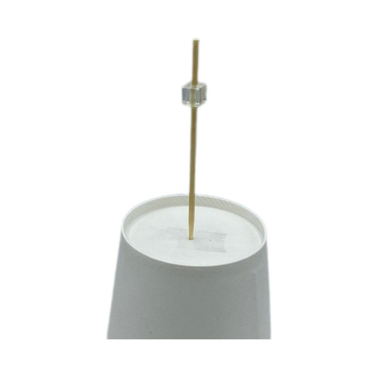 Gaishi M0040K Bambu Kürdan Kristal Küp 9 Cm. 50 Adet