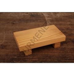 Benefisha WTA02 Bambu Ayaklı Sushi Servis Tahtası 24x15x3Cm.