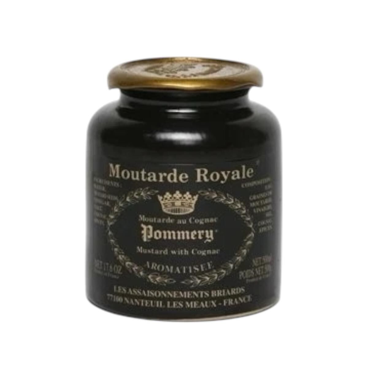 Pommery Cognac Mustard Konyaklı Hardal 500 G.