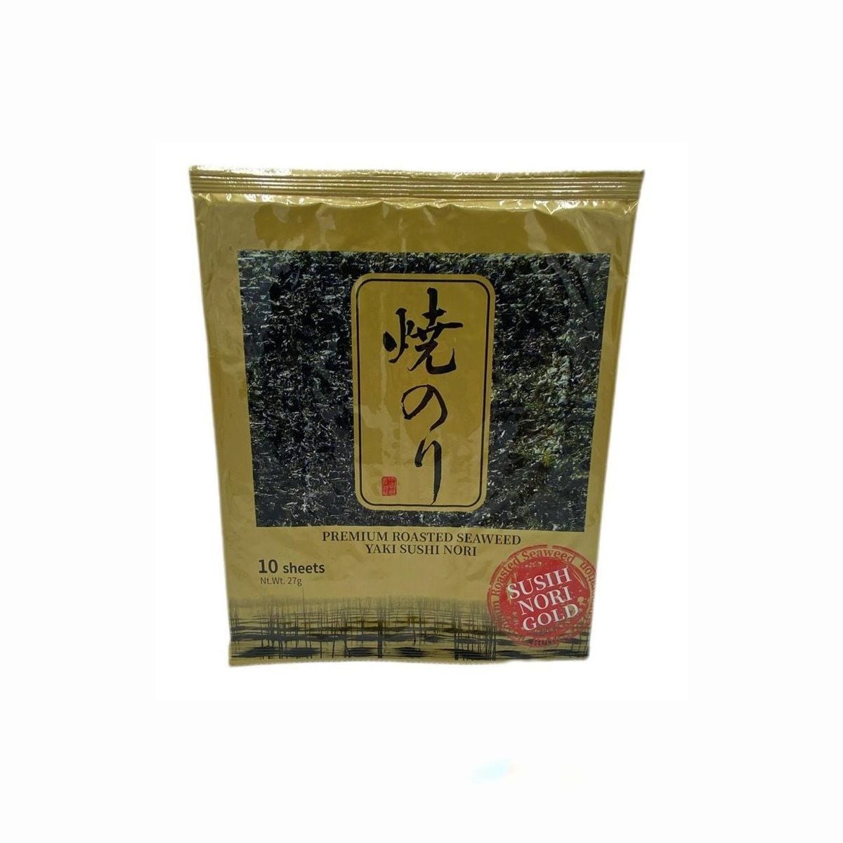Seafood Sushi Yosunu Yaki Sushi Nori Gold Premium 10 Yaprak