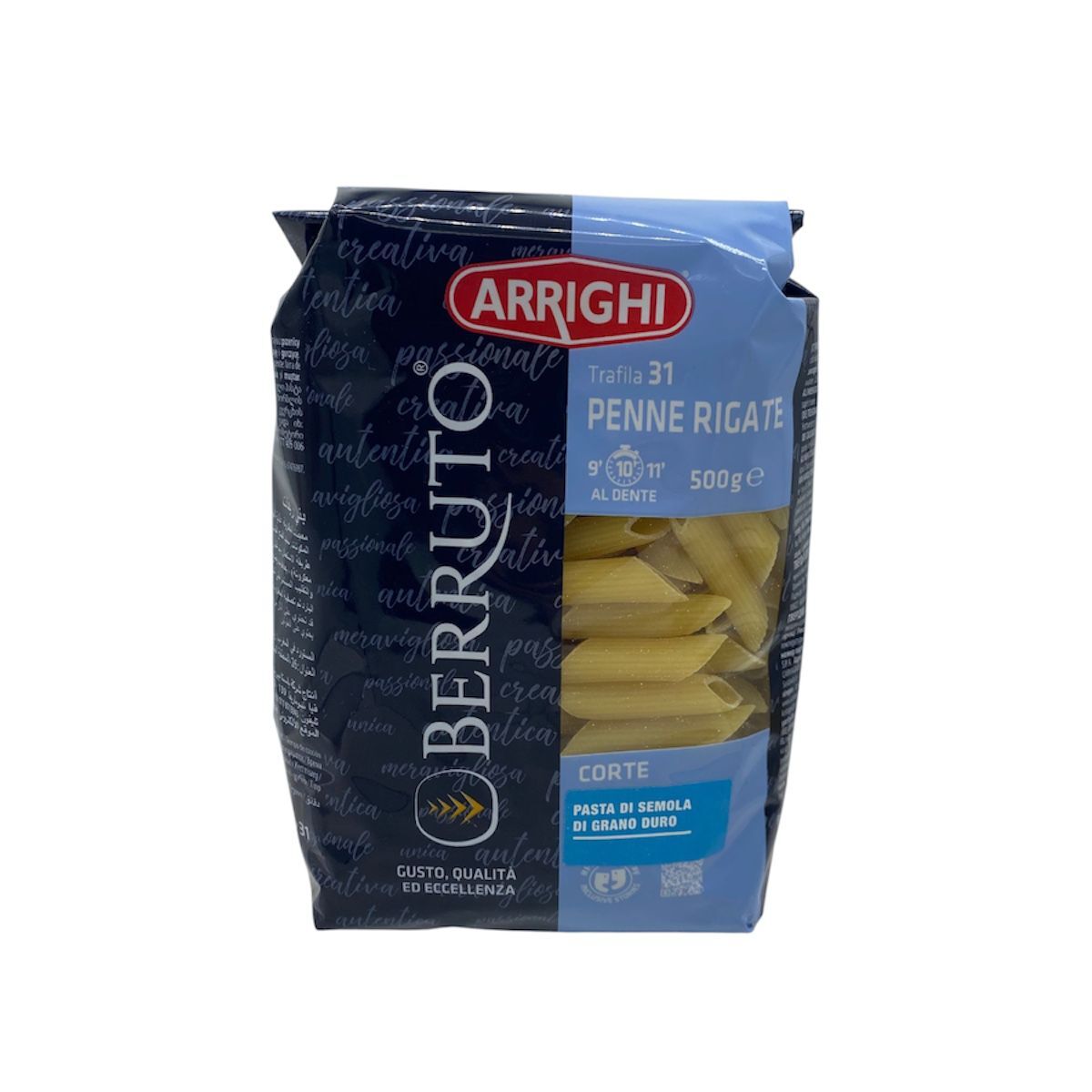 Arrighi Makarna Penne Rigate 31 500 Gr