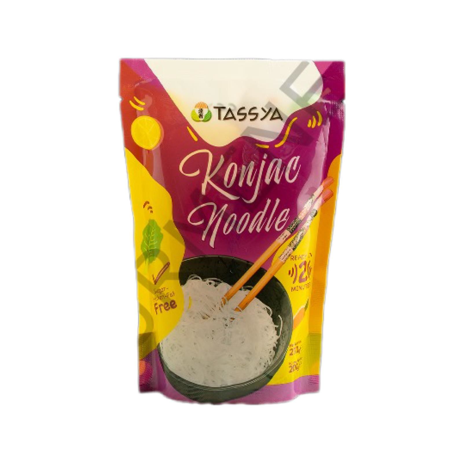 Tassya Shirataki Noodle 270 Gr. Net 200 Gr