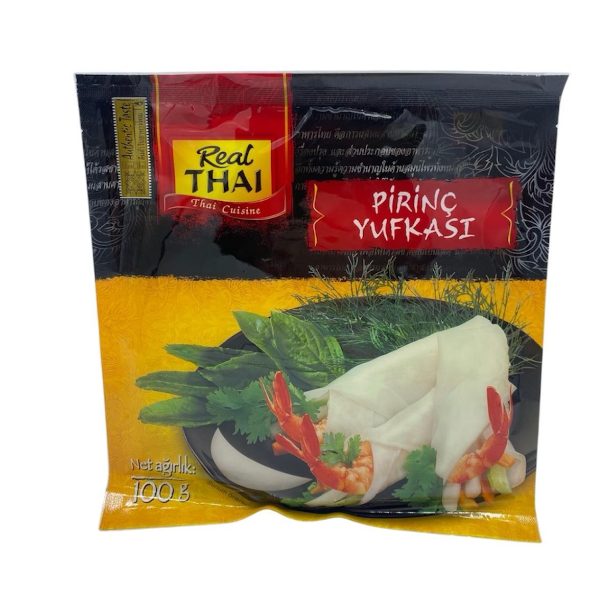 Real Thai Rice Paper Pirinç Yufkası 100 Gr.