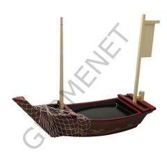 Benefisha Ssbb03 Bambu Sushi Gondol Siyah 81,5 X 28,4 X 24,5 Cm