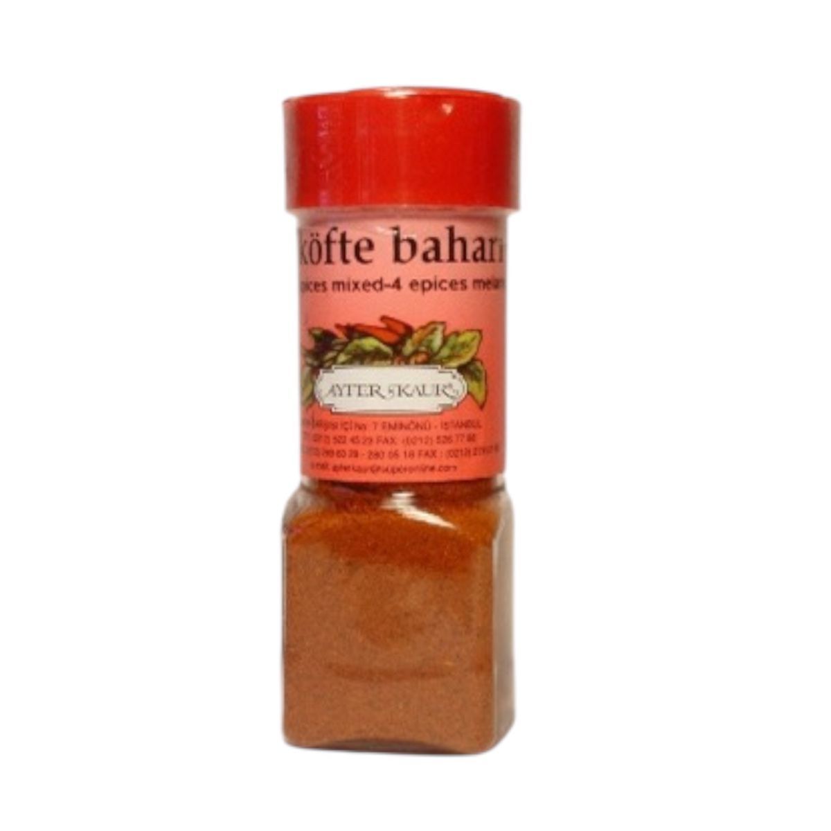 Ayfer Kaur Köfte Ve Et Baharı Toz 50 Gr.