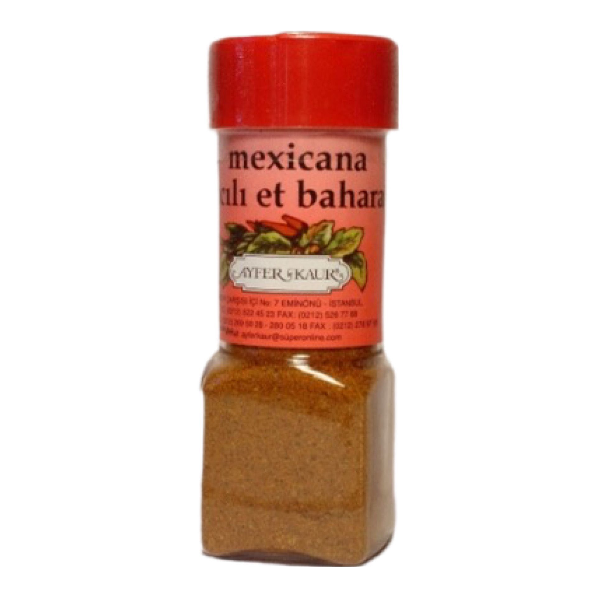 Ayfer Kaur Mexicana Acılı Et Baharı Toz 50 Gr.