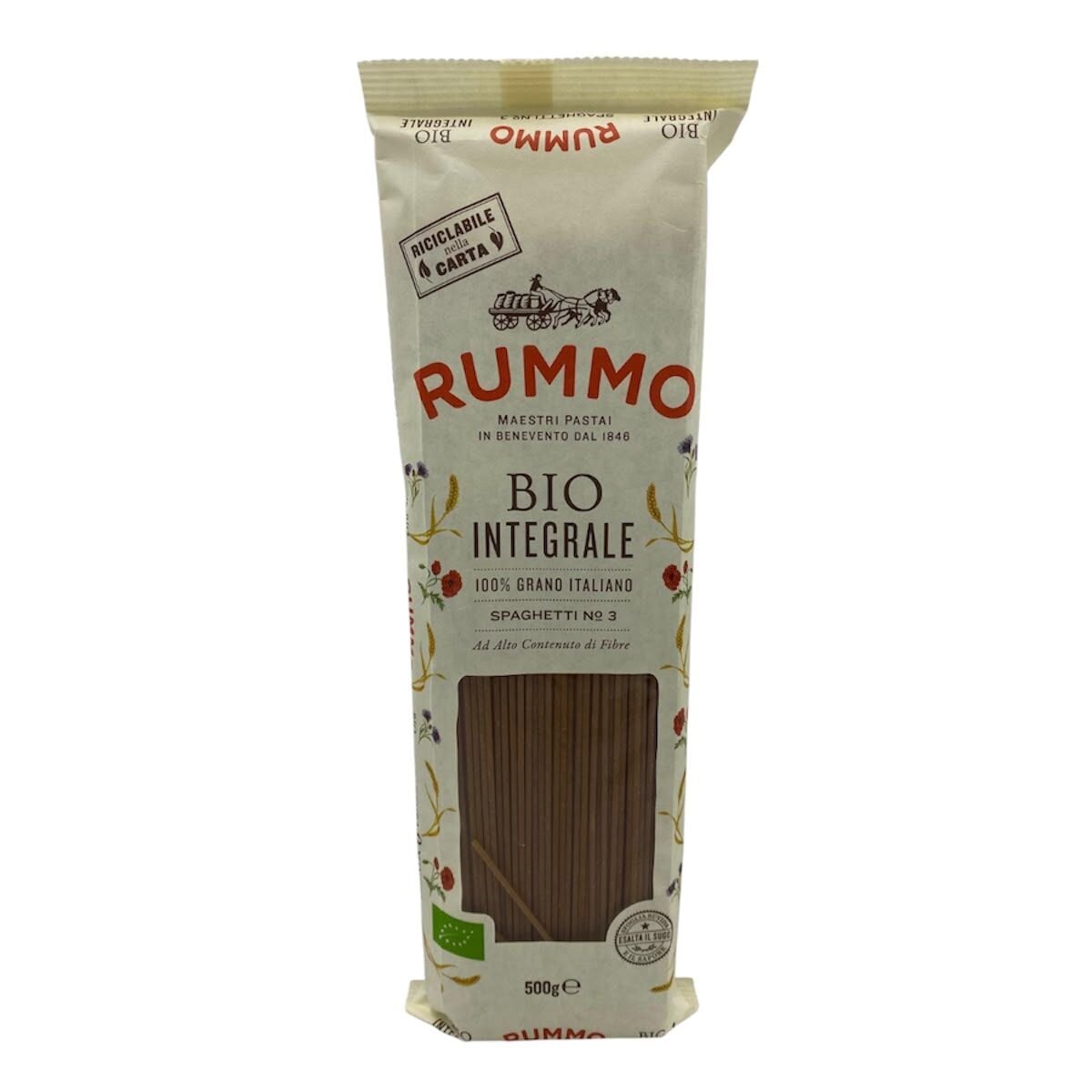 Rummo Bio Integrale Spaghetti Makarna 500 G.