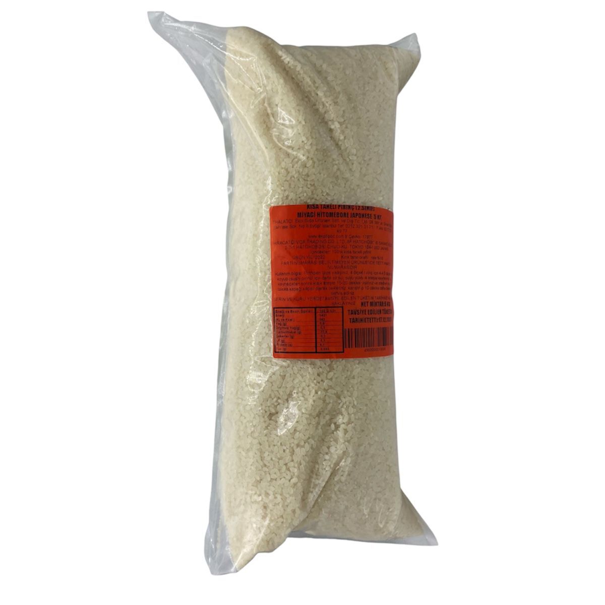 Miyagi Hitomebore Japon Sushi Pirinci 5 Kg.