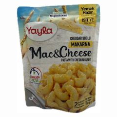 Yayla Hazır Yemek Mac Cheese Çedar Soslu Makarna 250 Gr.