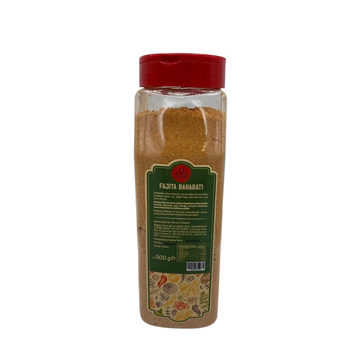 King Crown Fajita Baharat Karışımı 500 G.