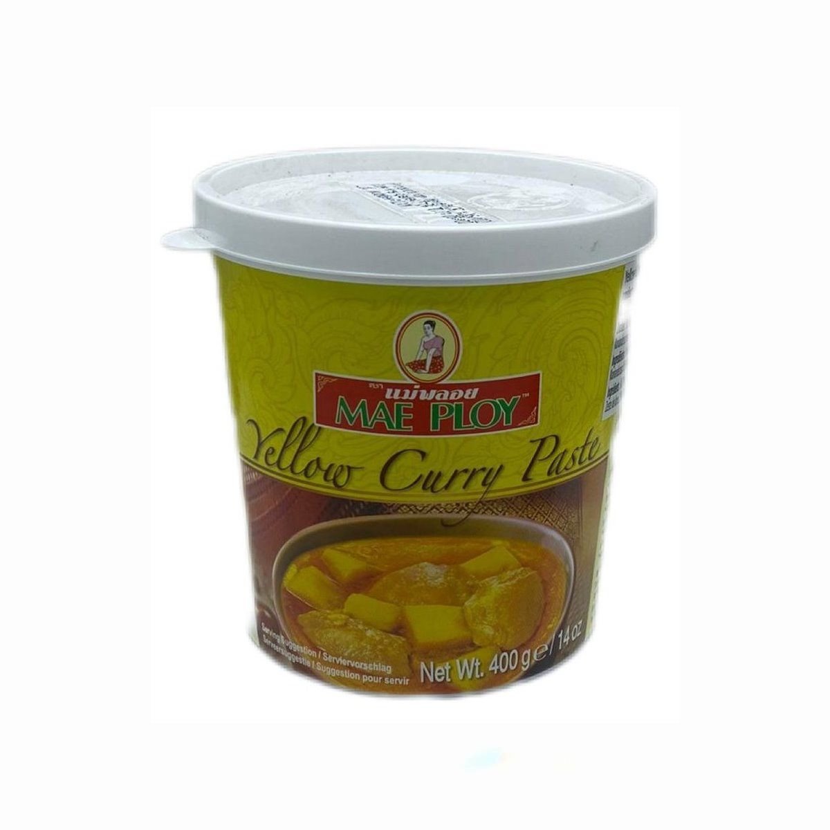Mae Ploy Yellow Curry Paste Sarı Köri Ezmesi 400 G.
