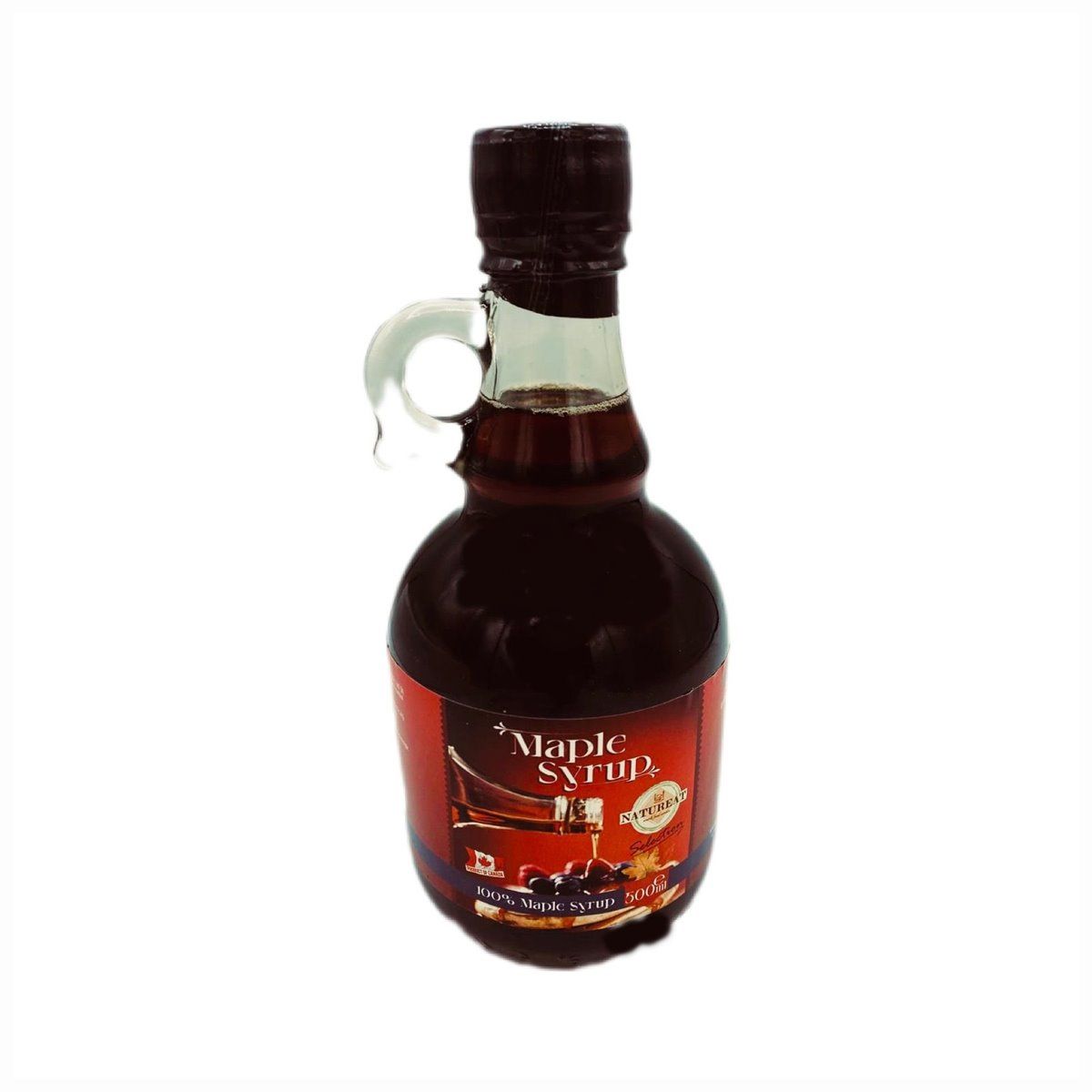 Natureat %100 Maple Syrup Katkısız Akçaağaç Şurubu 500 Ml.