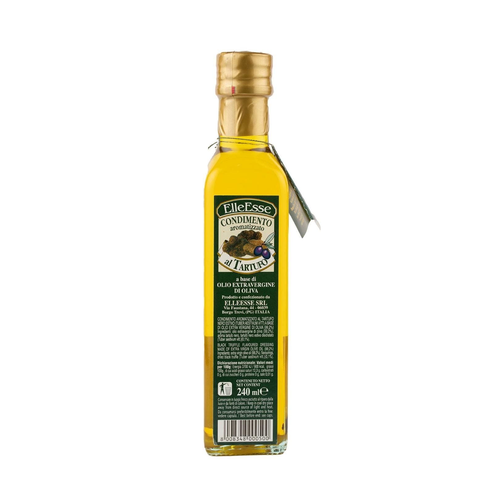 Elle Esse Siyah Trüf Aromalı Zeytinyağı 240 Ml.