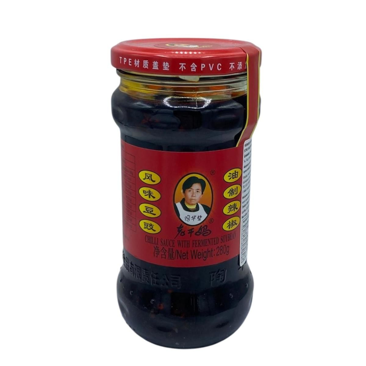 Laoganma Chilli Sauce With Fermented Soybean Acı Biber Sosu 280 G.