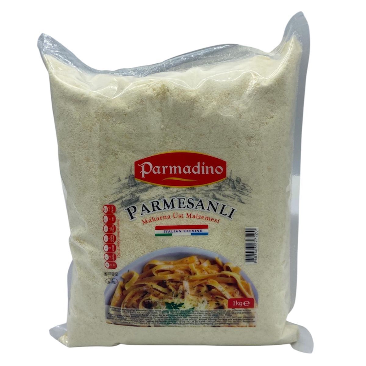 Parmadino Toz Parmesanlı Makarna Üst Peyniri 1 Kg.