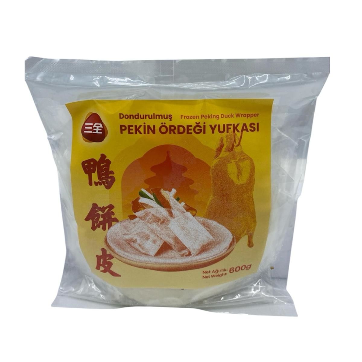 Sanquan Pekin Ördeği Yufkası Dondurulmuş 600 G.