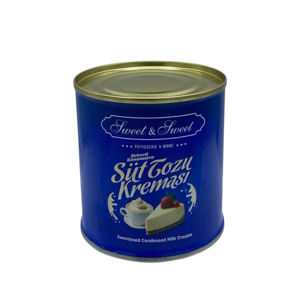 Sweet&Sweet Sweetened Condensed Milk Yoğunlaştırılmış Şekerli Süt Tozu Kreması 370 G.