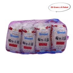 Longkou Mung Bean Vermicelli Maş Fasulyesi Şehriyesi 50 Gram x 8 Paket