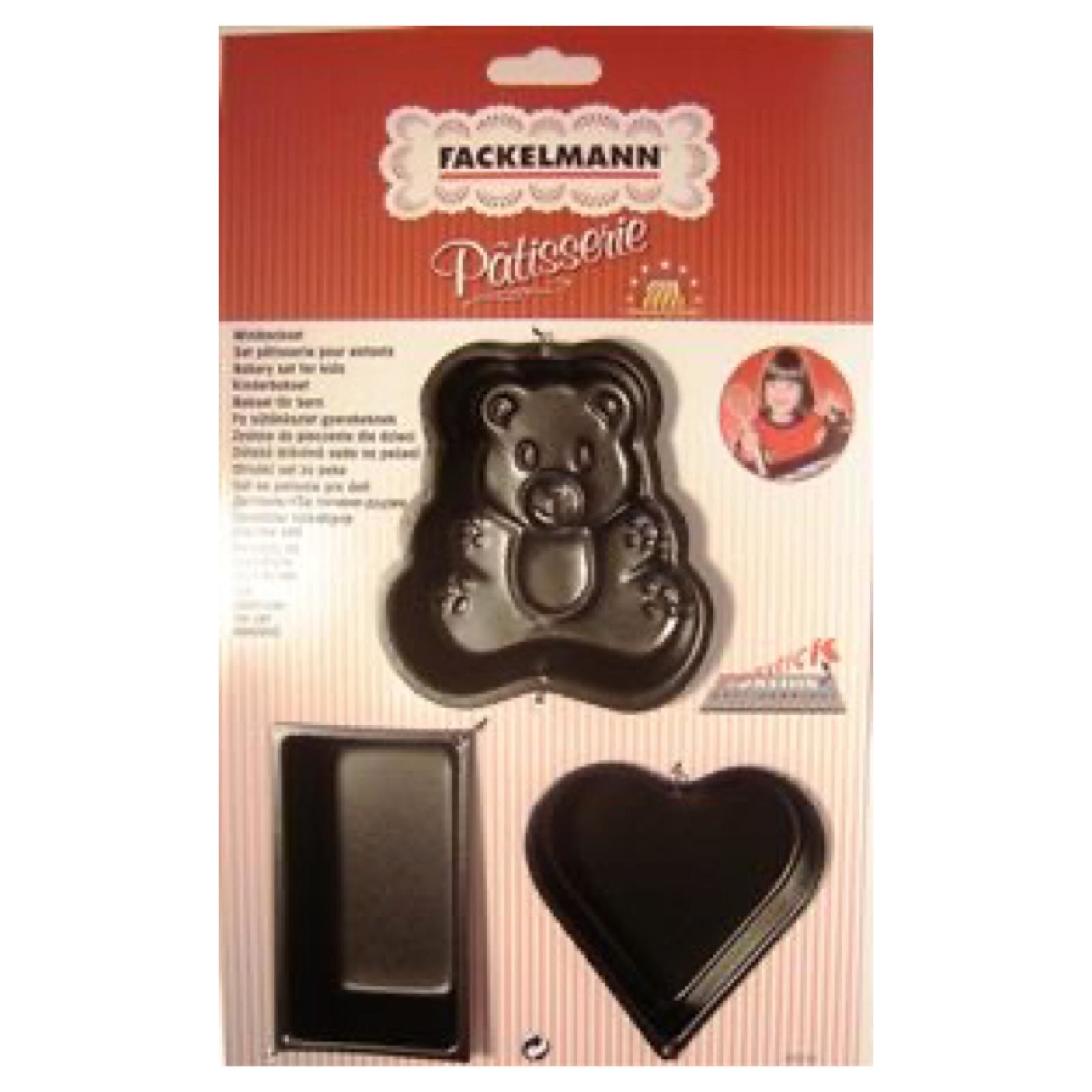 Fackelmann 42518 Muffin Seti 3 Parça