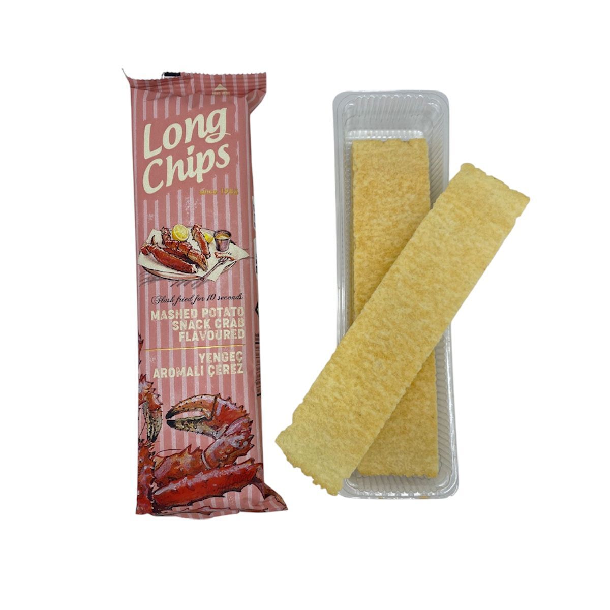 Long Chips Yengeç Aromalı Patates Cipsi 75 G.