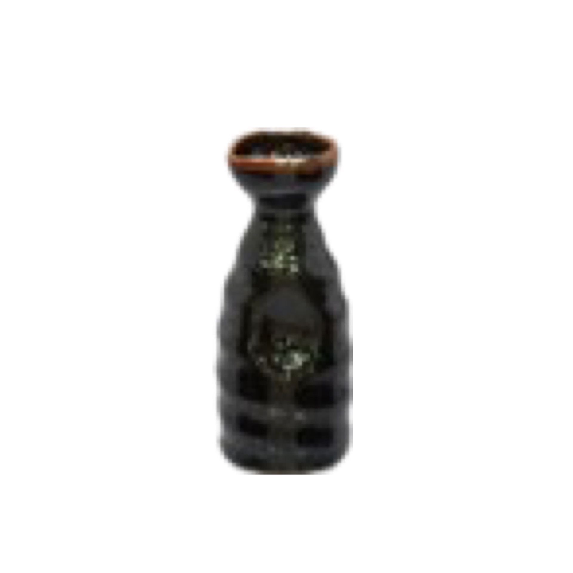 Miyake TSC17-2 Yuzu Tenmoku Sake Bottle 150 Cc