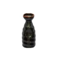 Miyake TSC17-2 Yuzu Tenmoku Sake Bottle 150 Cc