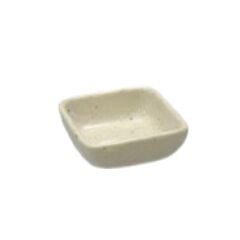Miyake TSC14-13 Porcelain White Dots Sauce Dish 7,5x7,5x3 Cm