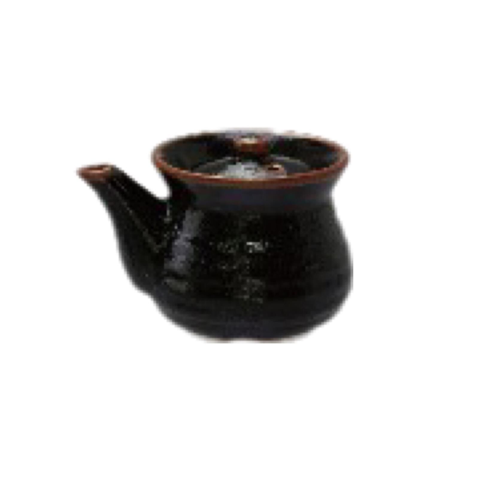 Miyake TSC52-13 /17-11 Porcelain Black A Sauce Pot 280 Ml