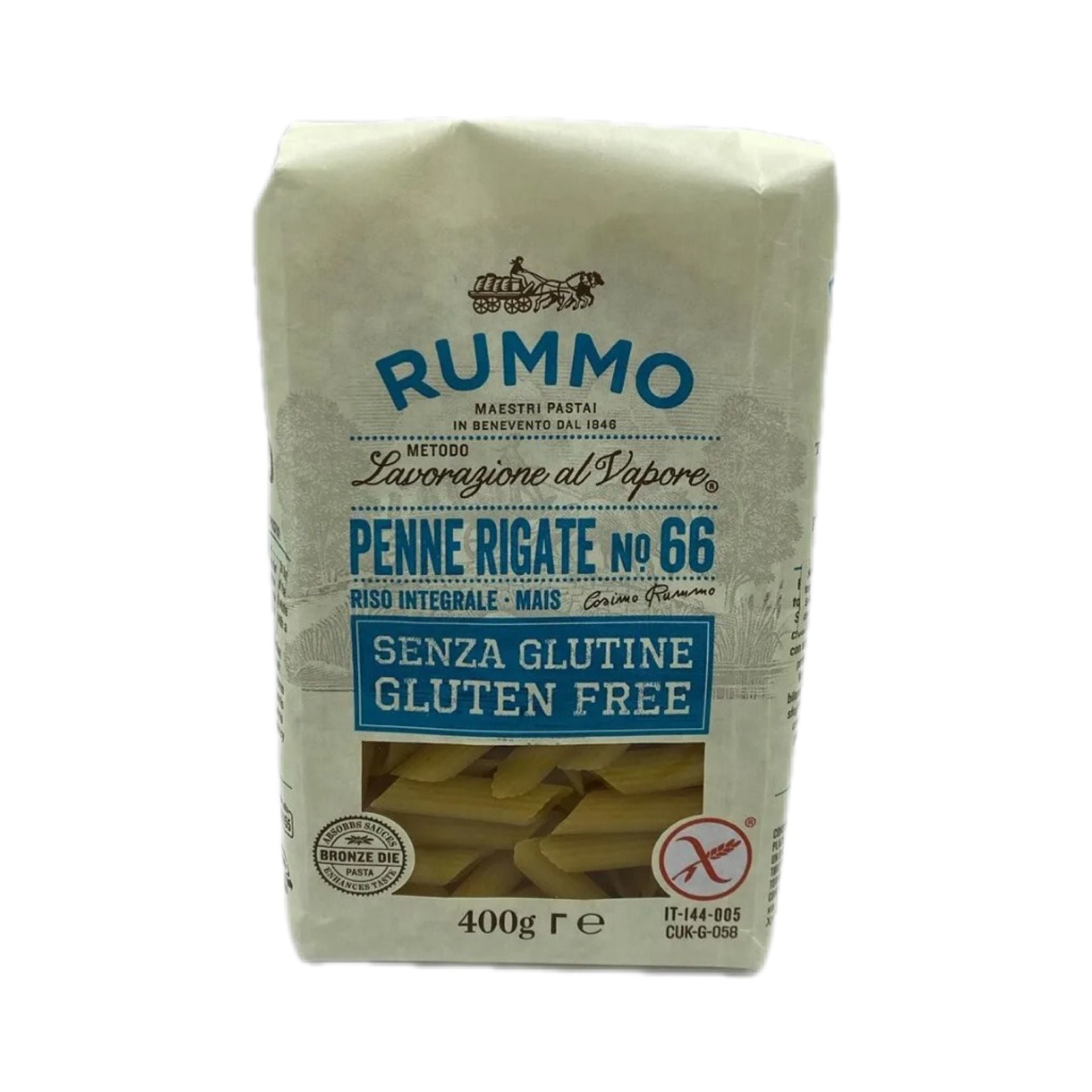 Rummo Glutensiz Penne Rigate Makarna 400 Gr.