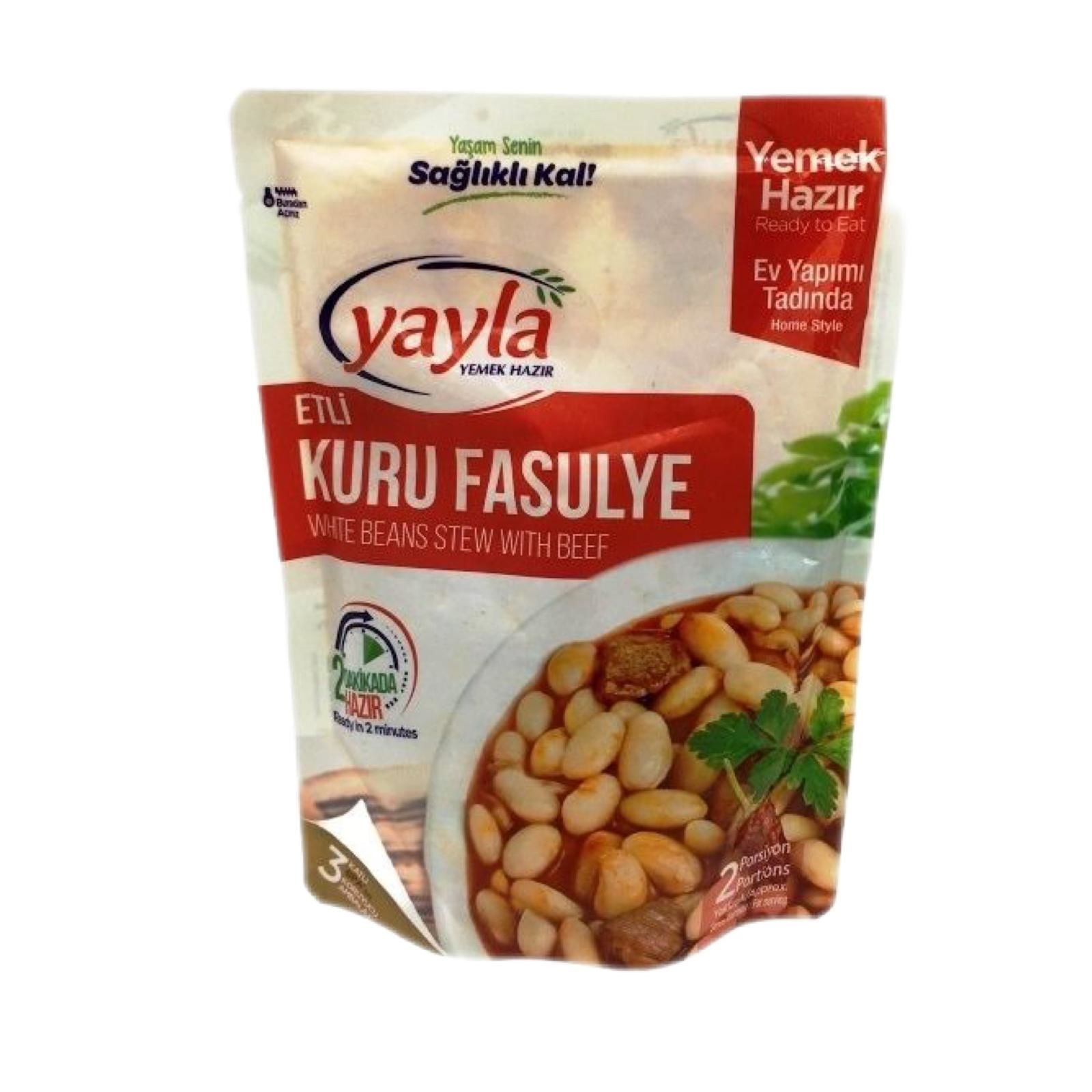 Yayla Hazır Yemek Etli Kuru Fasulye 250 Gr.