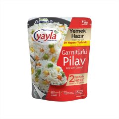 Yayla Hazır Yemek Garnitürlü Pilav 250 Gr.