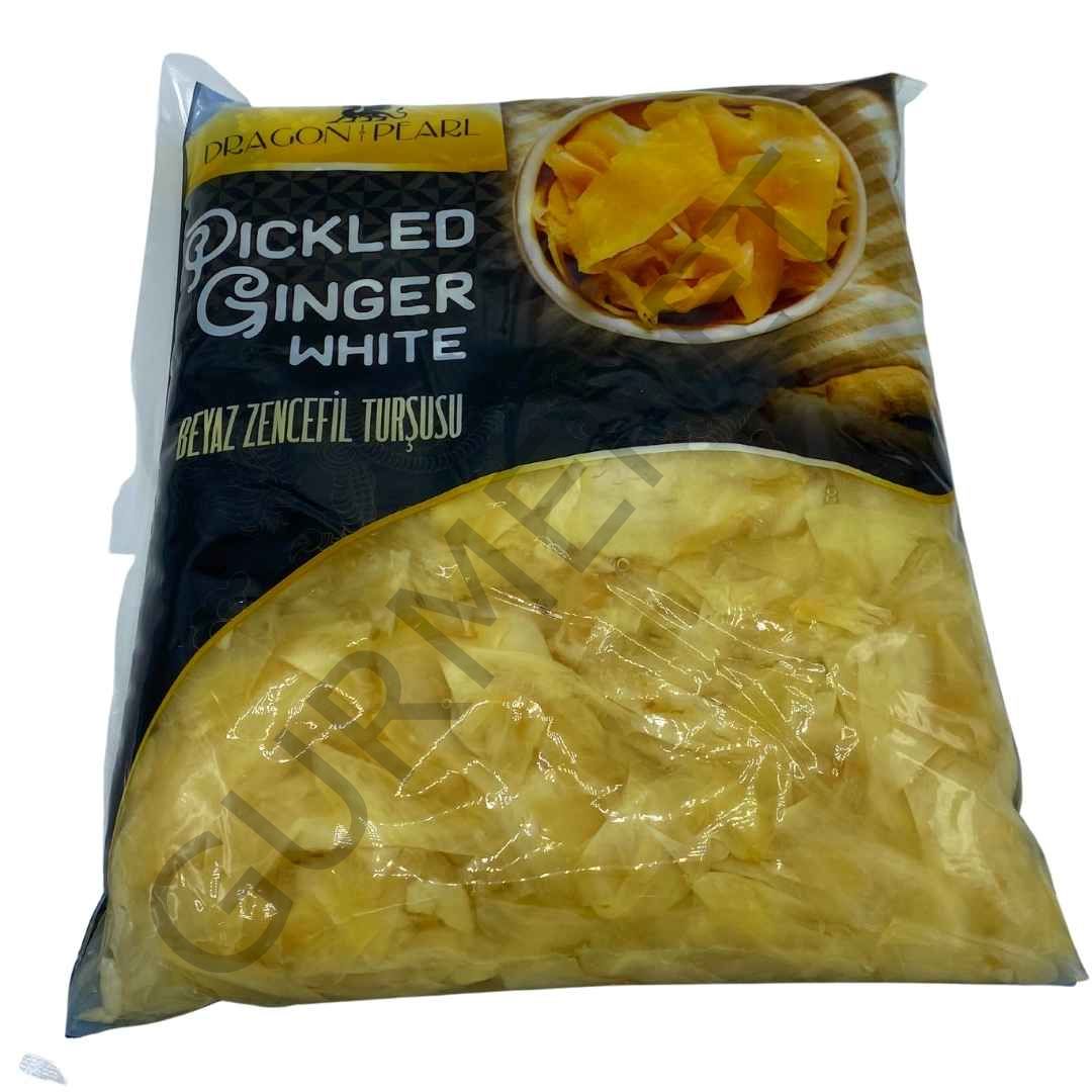 Dragon Pearl Beyaz Zencefil Turşusu 1.5 Kg. Net: 1 Kg.