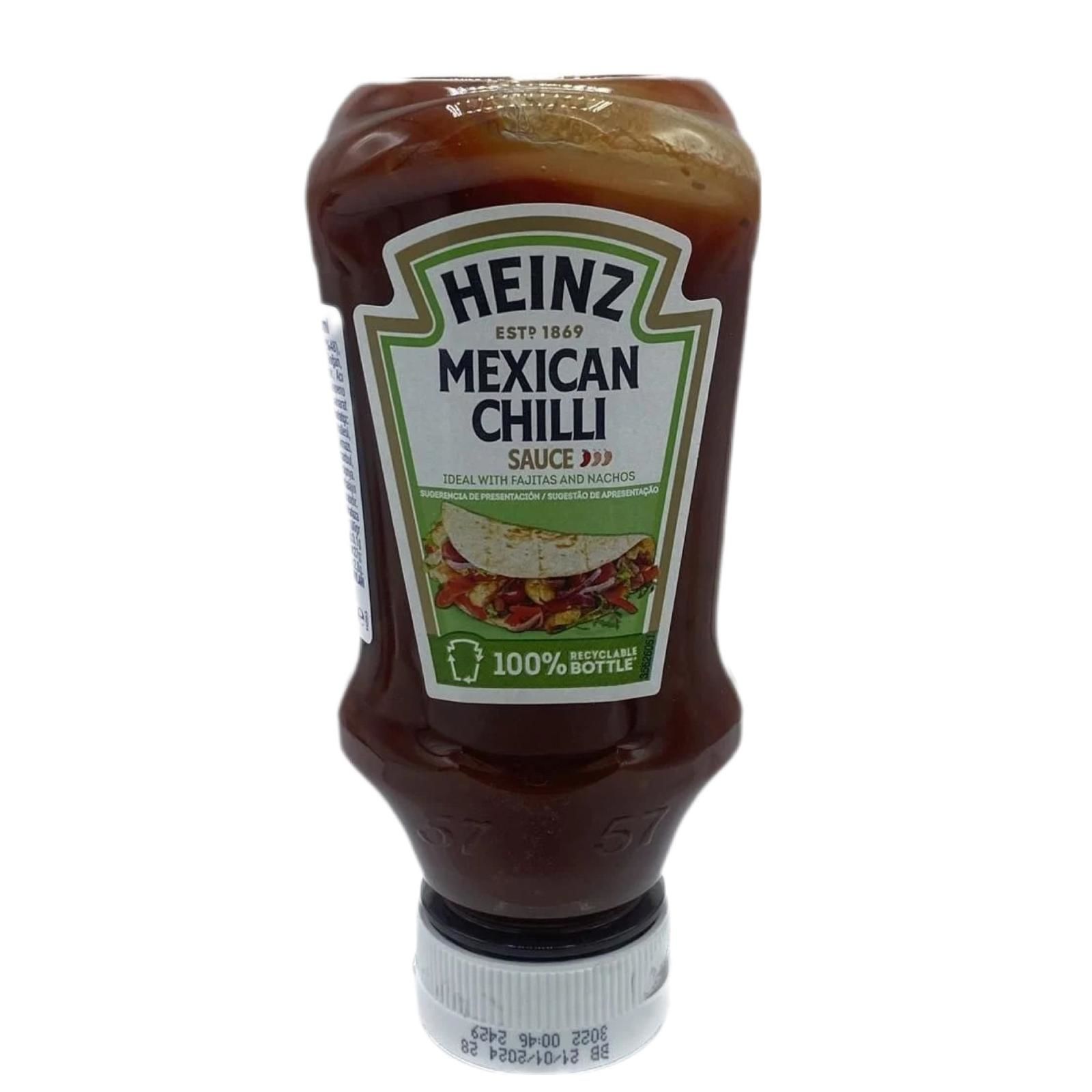 Heinz Mexican Style Hot Chili Sauce Acı Biber Sosu 230 Gr.