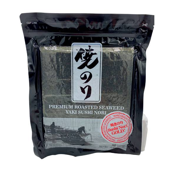 Seafood Yaki Nori Sushi Yosunu 50 Yaprak 135 Gr