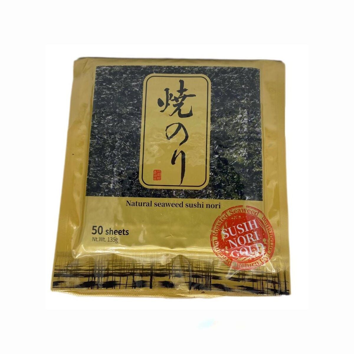 Seafood Yaki Nori Sushi Yosunu 50 Yaprak 135 Gr