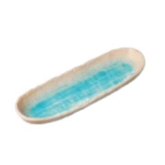 Miyake 238-8-36H Oval Plate 30.5×10×3 Cm