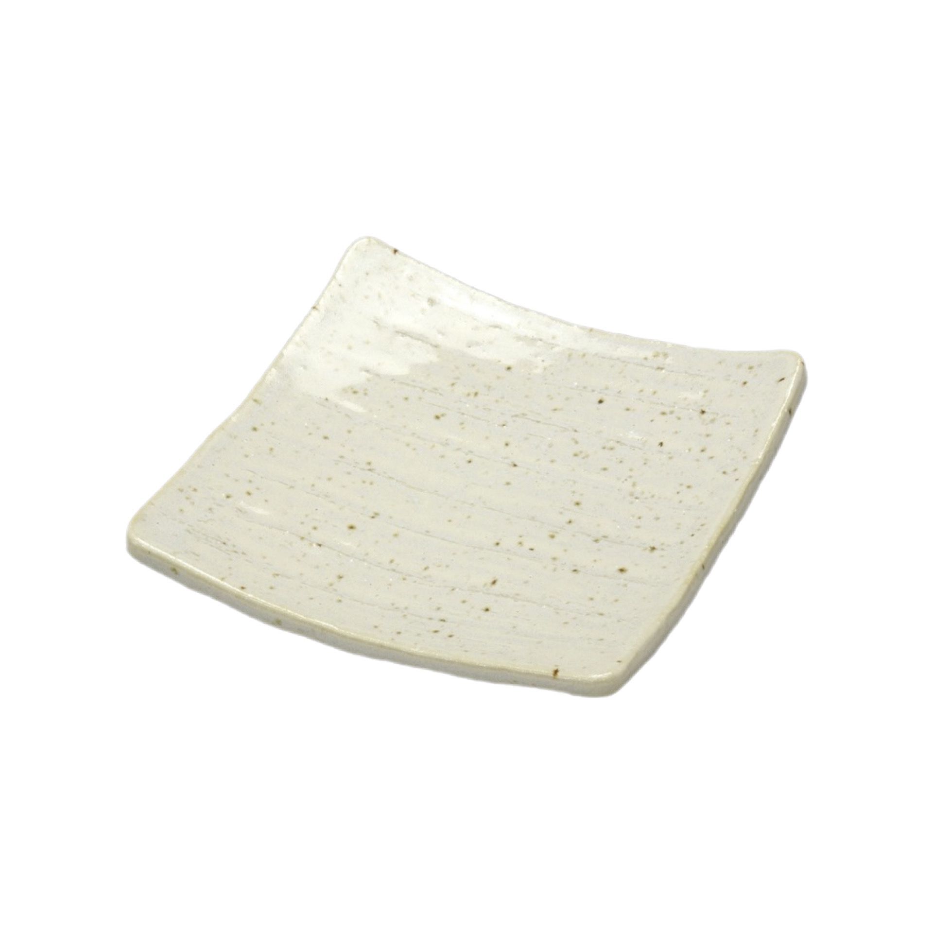 Miyake C-0053 Unofu Share Plate 16.5*16.5*3.5 Cm