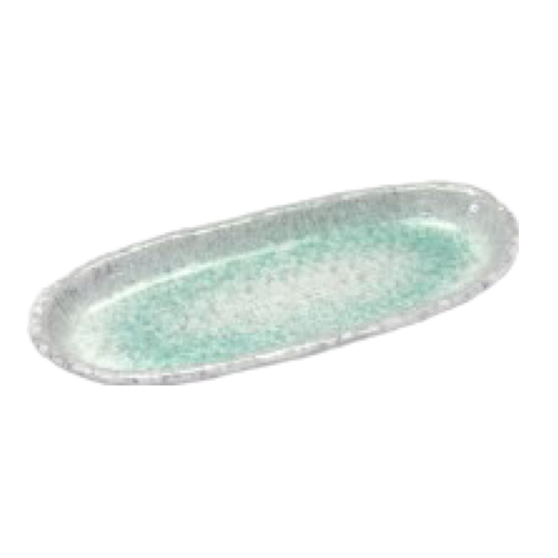 Miyake C-0240 Aoyu Oval Uzun Sunum Tabak 30.5x10.3x2.5 Cm