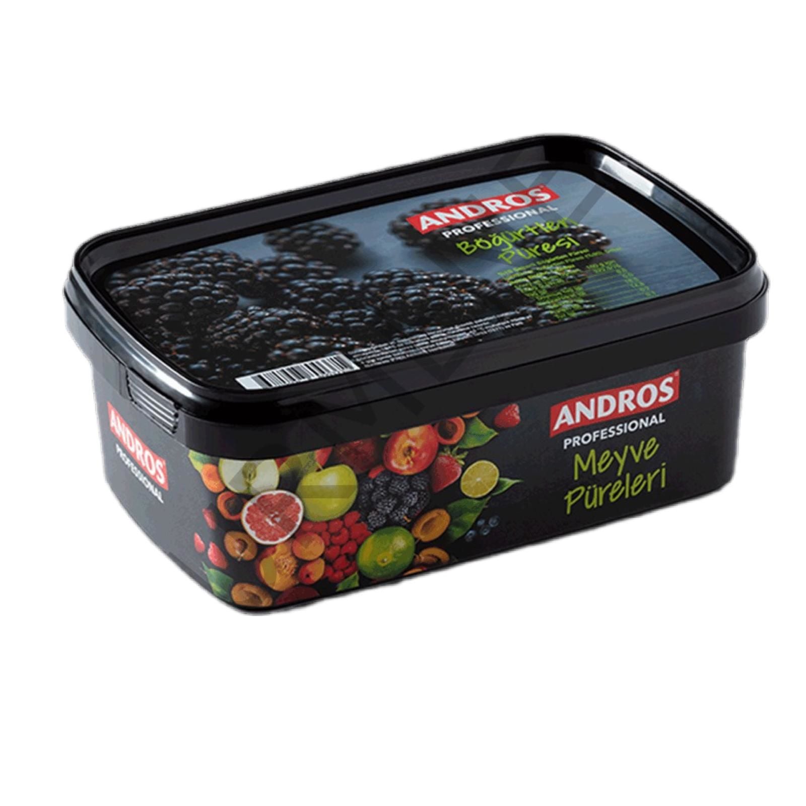 Andros Böğürtlen Püresi 1 Kg.