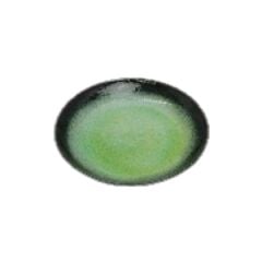 Miyake C-1171 Ariake Green Round Plate 26.0*4.5 Cm