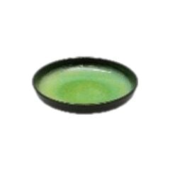 Miyake C-1175 Ariake Green Round Bowl M 18.5*4.5 Cm